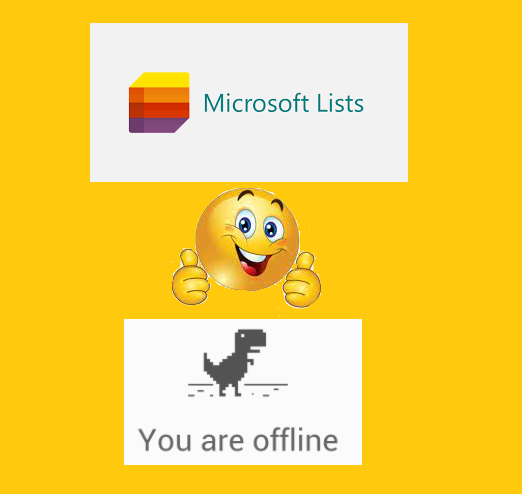 Microsoft SharePoint Lists offline sync